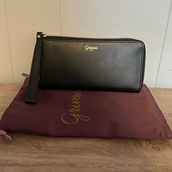 NWOT Grivani Duomo Continental Leather Wallet - Picture 1 of 3